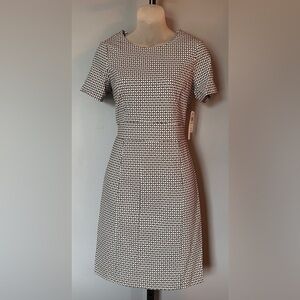 Amanda & Chelsea missi stretch Dress size 4 Black White color